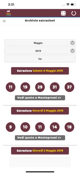 Game screenshot Estrazioni VinciCasa apk