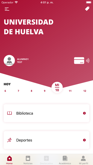 Screenshot #2 pour UniHuelva