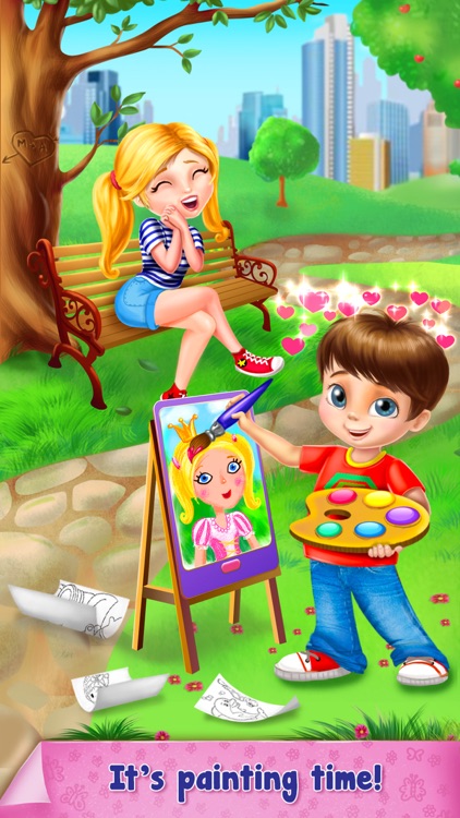 Paint Sparkles Draw