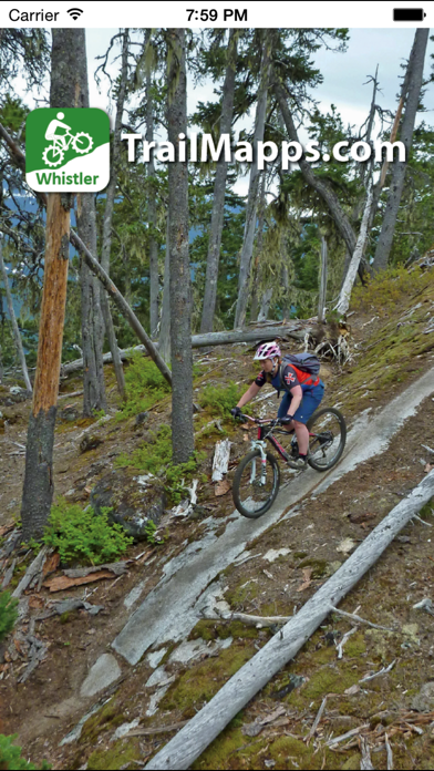 TrailMapps: Whistler Screenshot