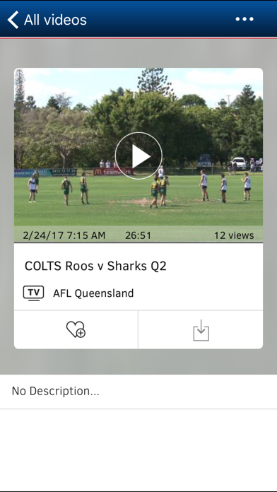 Dartfish Express AUS Footy Screenshot