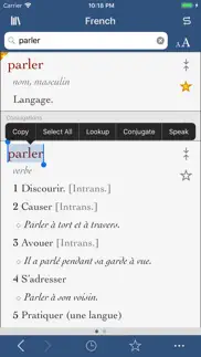 ultralingua french iphone screenshot 1