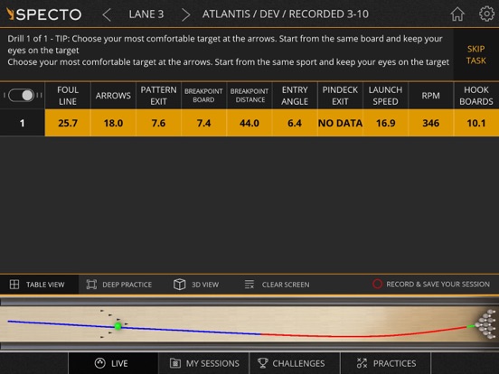 Screenshot #6 pour SPECTO Bowling™
