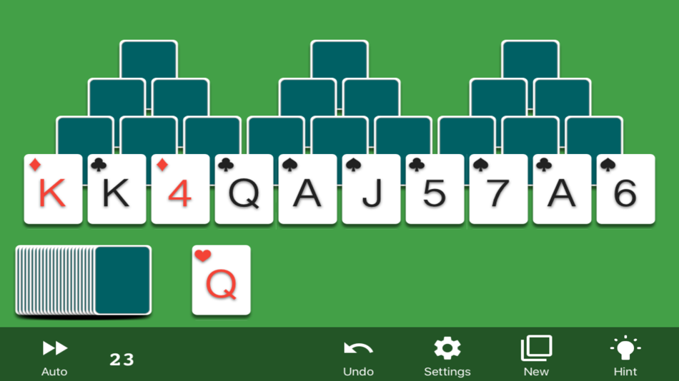 #1. Tripeaks Solitaire(Card Game) (iOS) 由: Atsushi Hanai