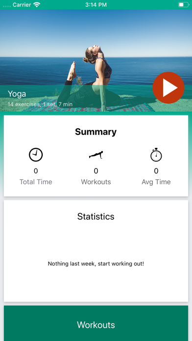 Screenshot #1 pour Stretch & Yoga Workouts