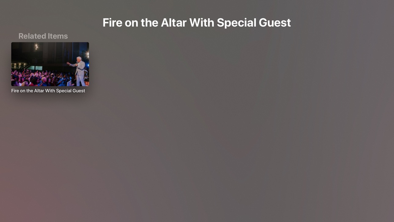 Apple TV screenshot