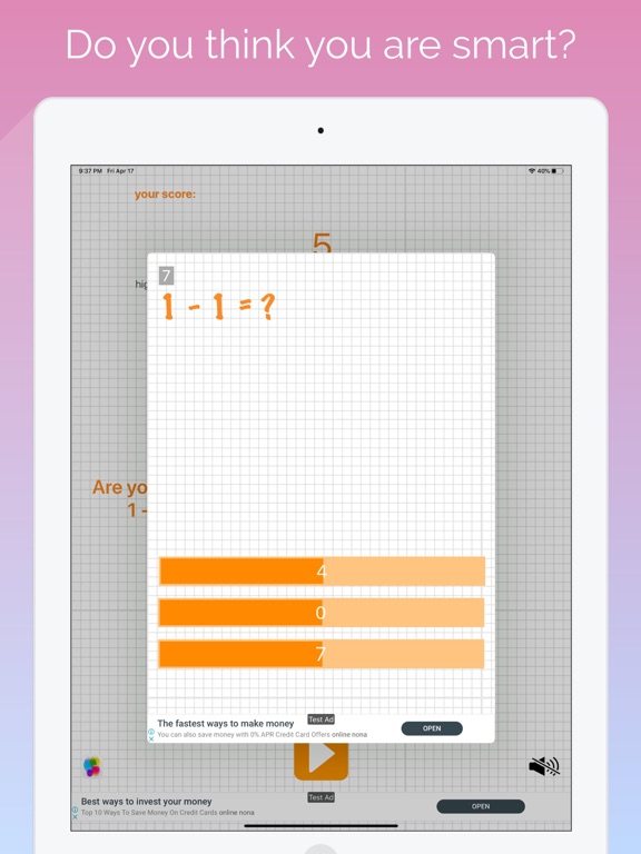 Screenshot #4 pour Annoying Math Game