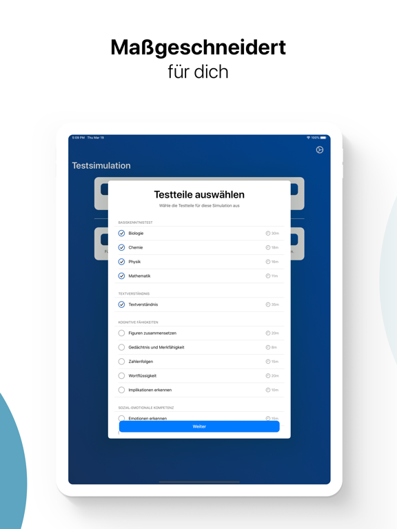Screenshot #5 pour MedAT Timer 2022