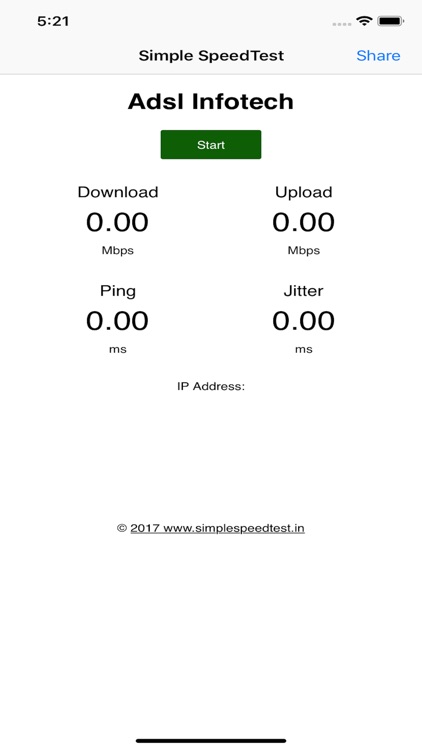 Simple SpeedTest