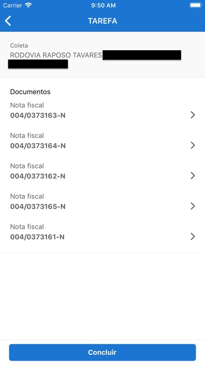 Controle de Entrega screenshot-6