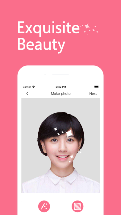 Selfie ID Photo Screenshot