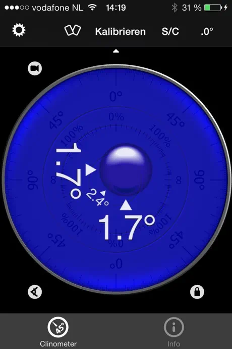 Clinometer + Neigungsmesser