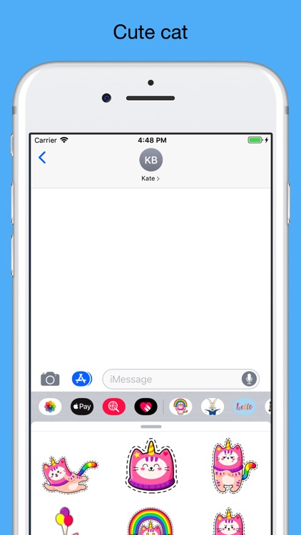 Unicorn Cat - Emoji & Stickers