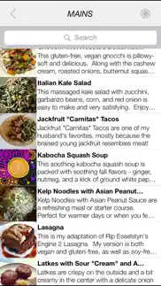 yvonne's vegan kitchen iphone screenshot 3