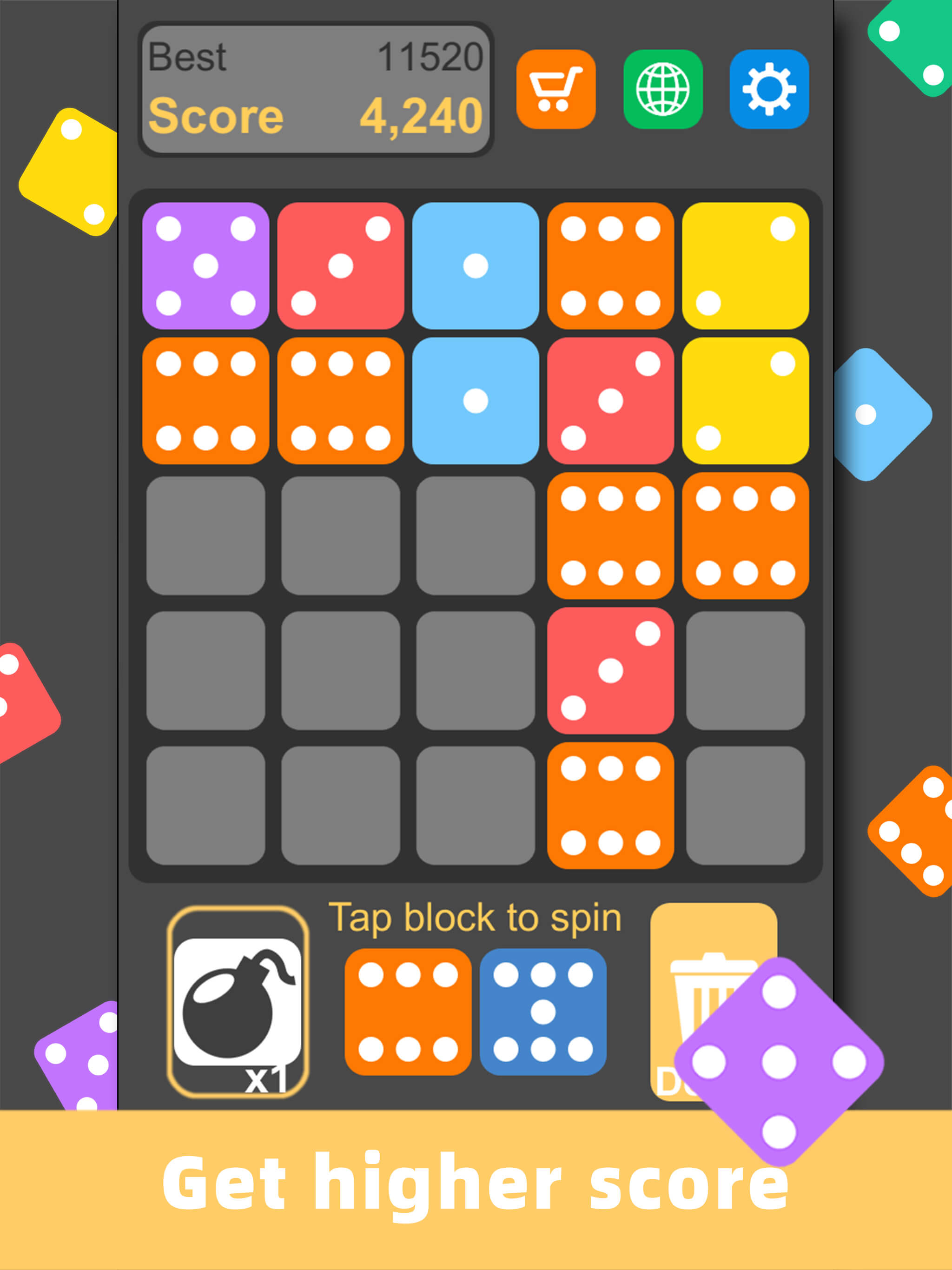 Match Match Dice Merge