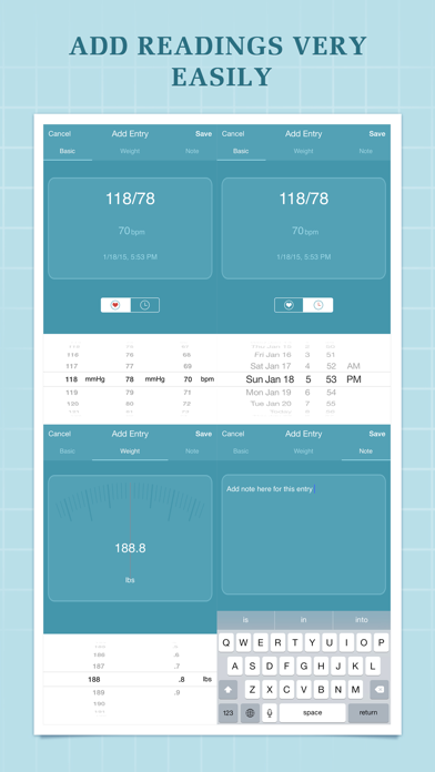 Blood Pressure Companion Pro screenshot 3