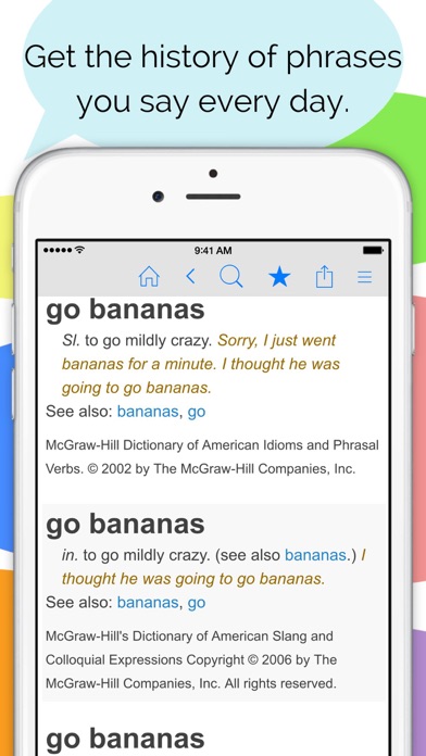 Idioms and Slang Dictionary Screenshot
