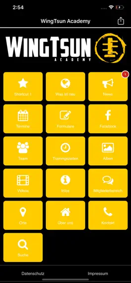 Game screenshot Wing Tsun Academy Reutlingen mod apk