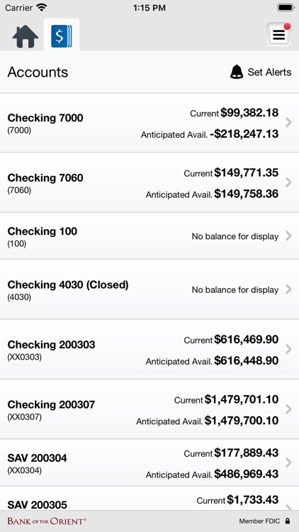 Bank Orient Business Mobile screenshot-3