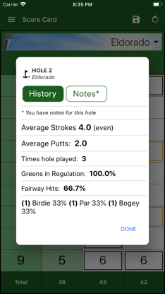 EasyScore Golf Scorecard screenshot 5