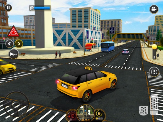 Taxi Driver 3D iPad app afbeelding 1