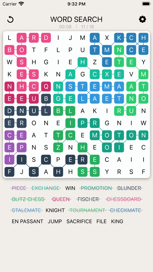 #4. Word Search Ultimate (iOS) 由: 6S MOBILE