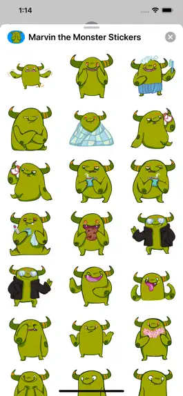 Game screenshot Marvin the Ogre emojies! apk