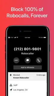 firewall - spam call blocker iphone screenshot 1