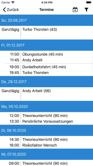 Screenshot von FSO Mobile auf dem iPhone 3