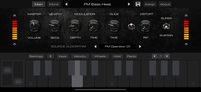 ‎LE01 | Bass 808 Synth + AUv3 Screenshot