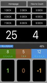 21 card counter iphone screenshot 2