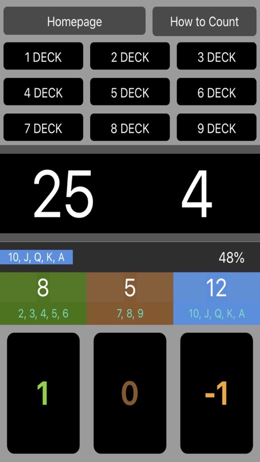#2. 21 Card Counter (iOS) By: Yeong Wu Heo