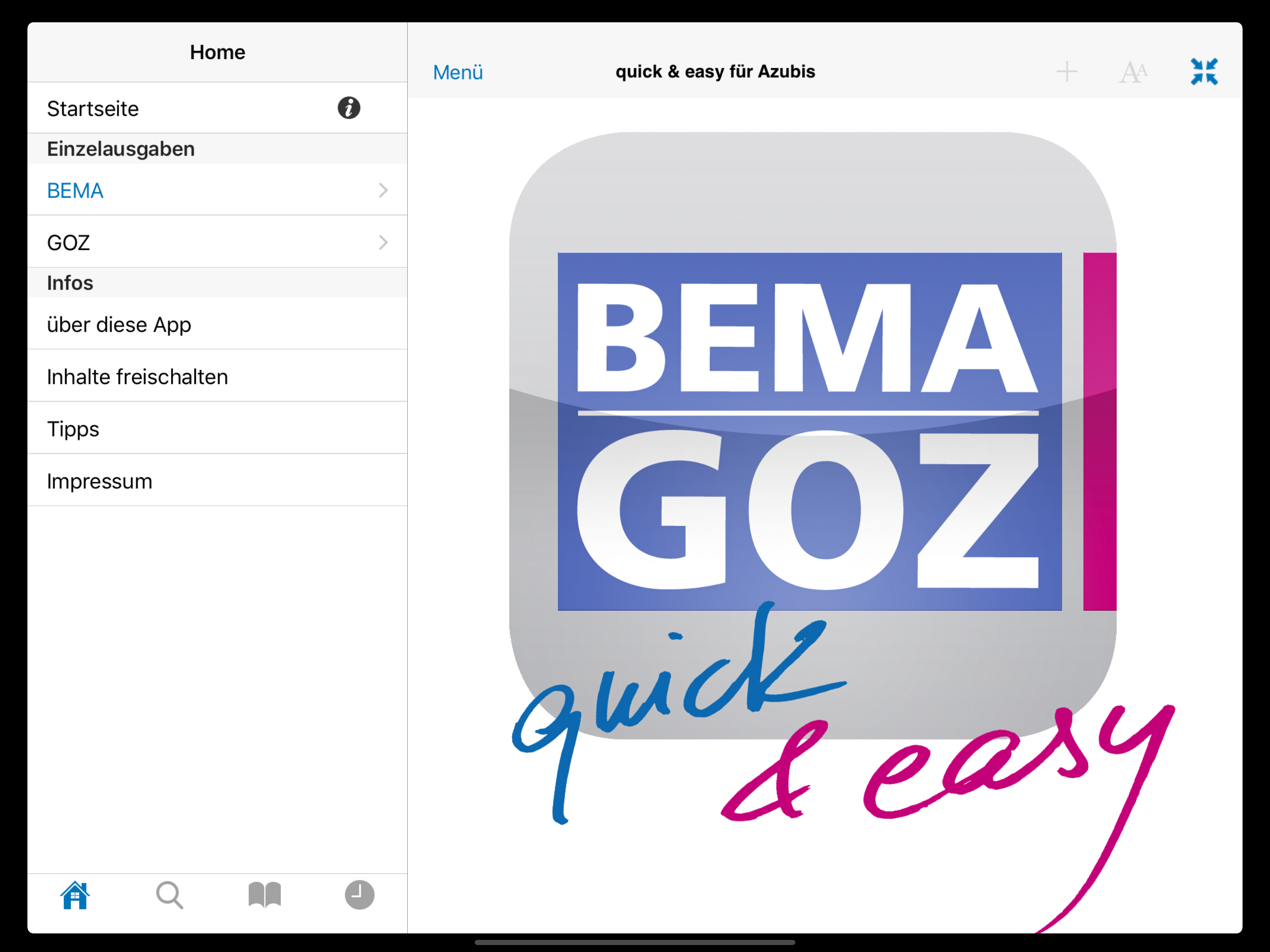 BEMA + GOZ für Azubis