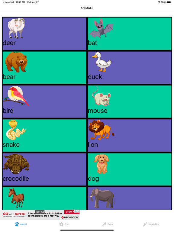 Screenshot #4 pour Learn English with Cards