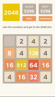 2048 iphone screenshot 1