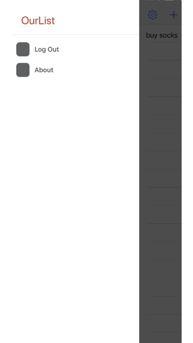 OurList screenshot 2