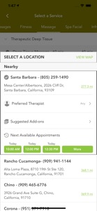 Massage Green Spa screenshot #3 for iPhone