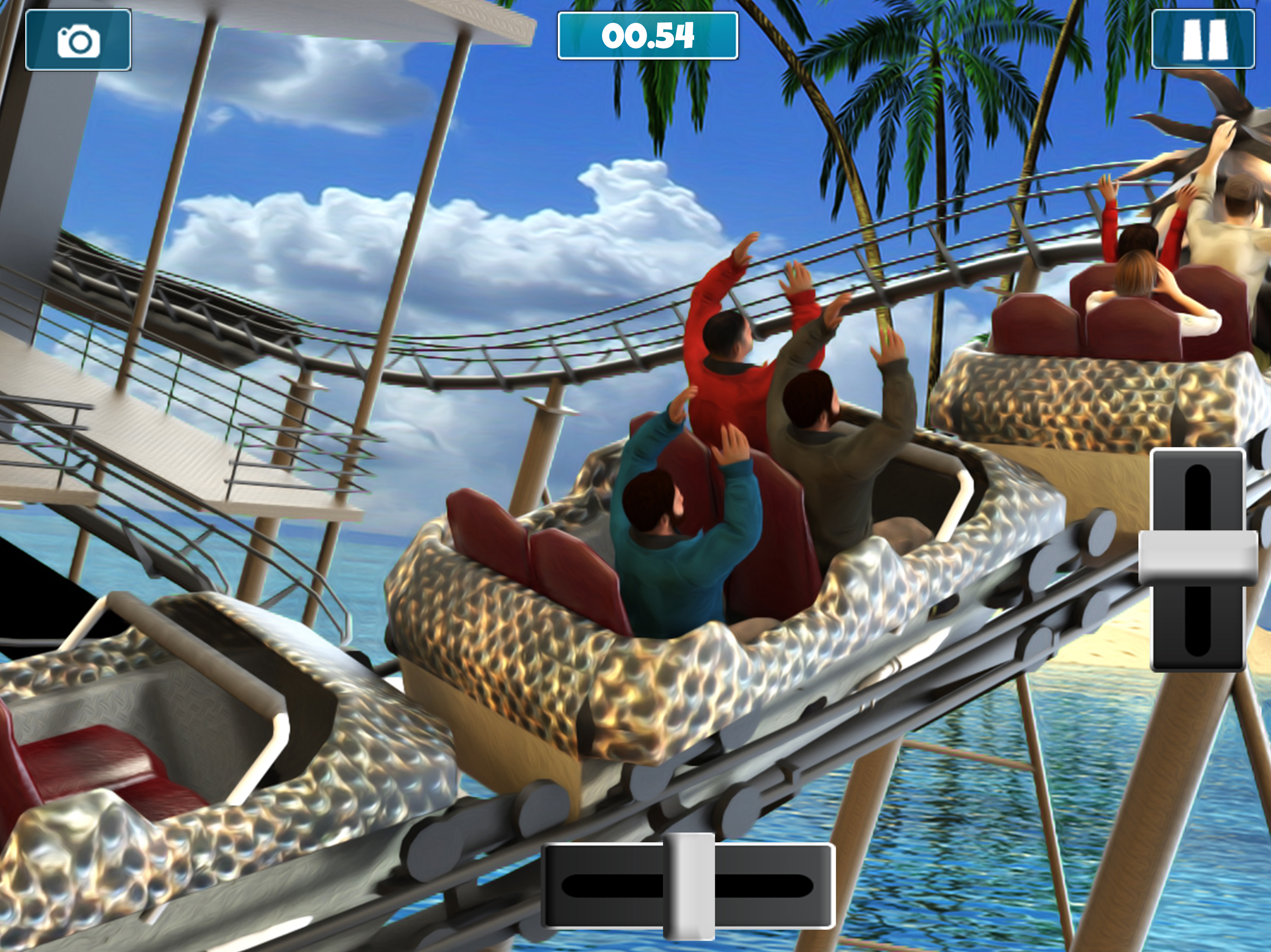 Roller Coaster Train Sim 2019