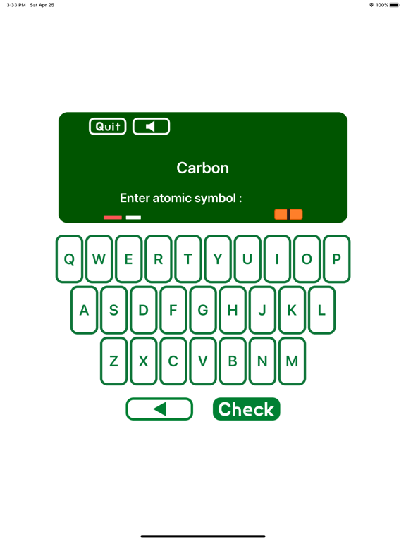 Screenshot #5 pour Chemical Elements Quiz