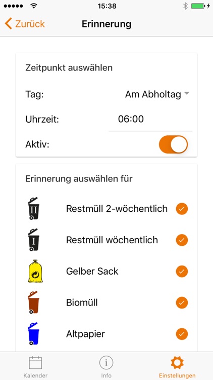Stadt Wesel – Abfall App screenshot-4