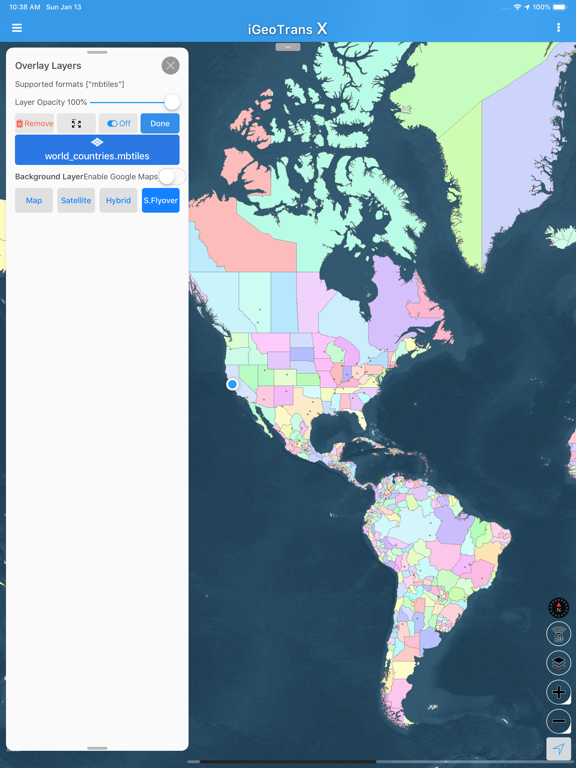 Screenshot #6 pour iGeoTrans X Lite