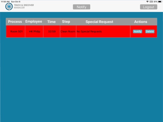 Screenshot #4 pour Touch & Discover Manager