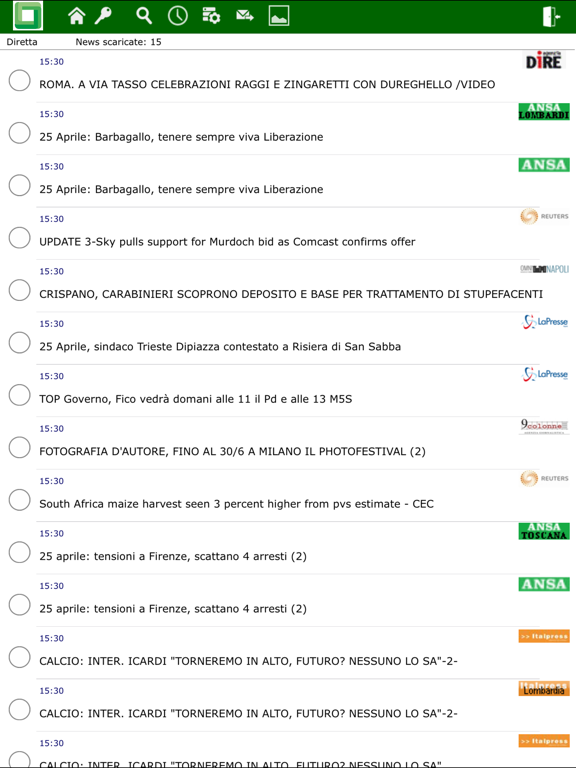 Screenshot #6 pour Data Stampa Mobile