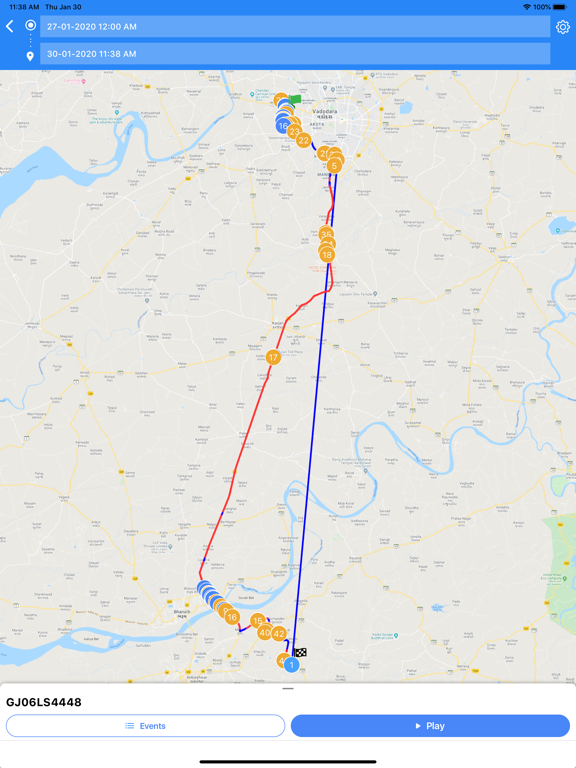 Trakzee Local iPad screenshot 4 - Navigation app