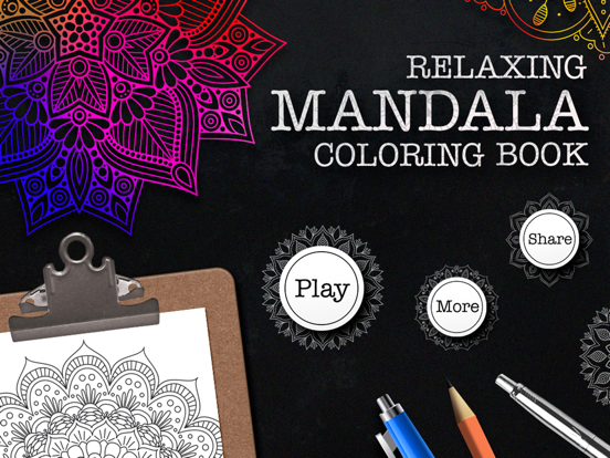 Screenshot #5 pour Colouring Book & Mandala