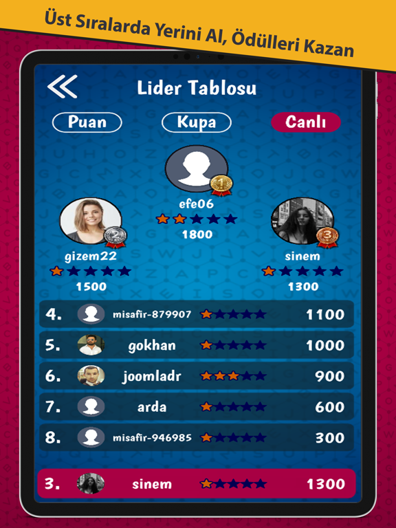 Screenshot #6 pour StockWord: Ödüllü Kelime Oyunu