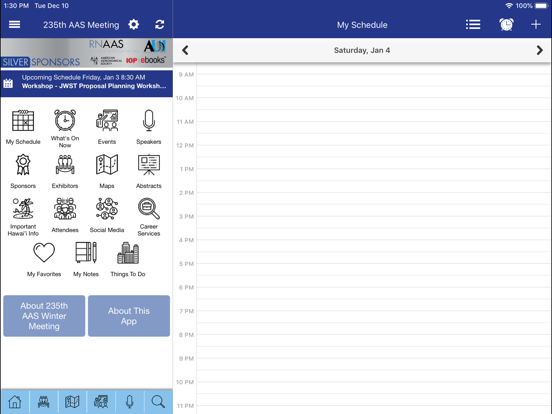 Screenshot #5 pour AAS Meetings
