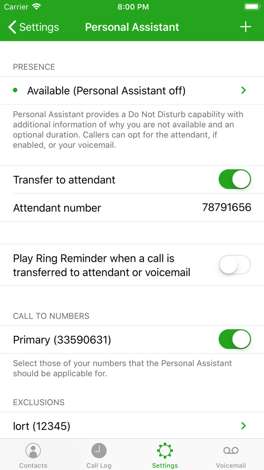 #5. Call Control for BroadWorks V2 (iOS) 由: NOMADICCIRCLE Ltd.