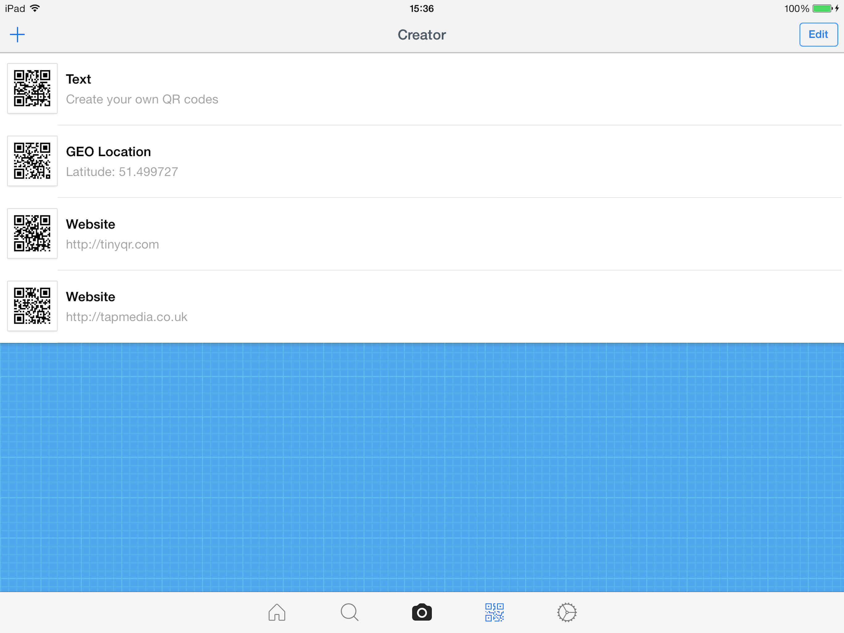 QR Reader for iPad screenshot 5