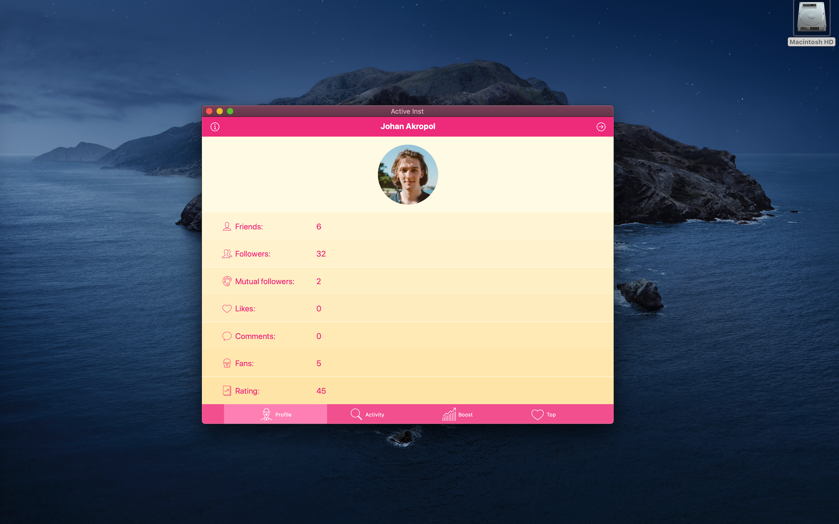 Social Tracker